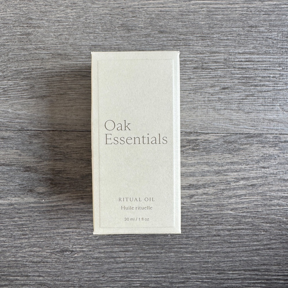 Oak Essentials Ritual Oil - NEW IN BOX
